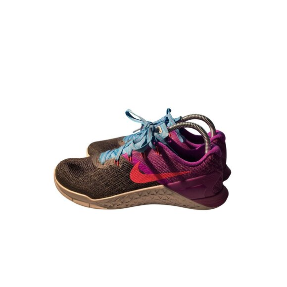 Nike 849407 Metcon 3 Women's Size 6 Black Pink Mesh sneakers Training Shoes - Picture 3 of 8